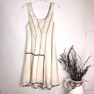 Rag and Bone Ivory Midi Dress